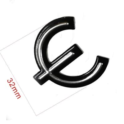 Epiphone Guitar Metal Stylized E Logo / Emblem for Pickguard - Self-adhesive image 5