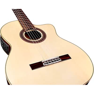 Cordoba GK Studio Negra Flamenco Acoustic-Electric Guitar Natural image 5