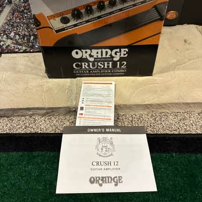 Orange Crush 12 12-Watt 1x6" Guitar Combo 2015 - Present - Black image 4