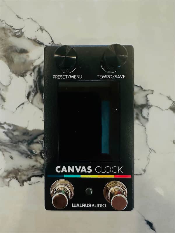 Walrus Audio Canvas Clock