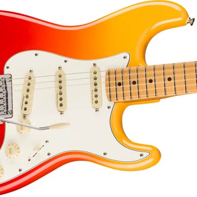 Fender Player Plus Stratocaster Maple Fingerboard Tequila Sunrise image 3