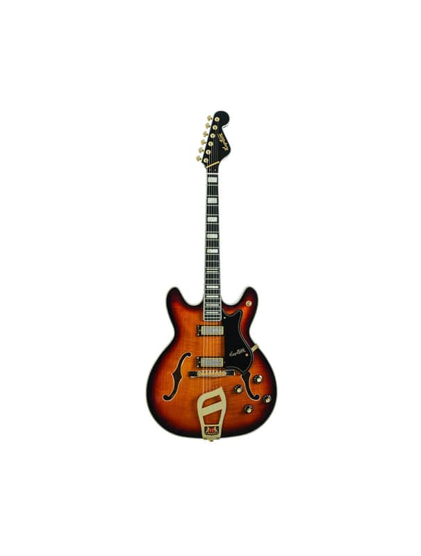 Mint Hagstrom ‘67 Viking II Limited-Edition Hollowbody Electric Guitar Vintage Sunburst VIK67-G-VSB-U image 1