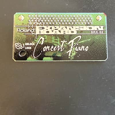 Roland SRX-02 Concert Piano Expansion Board Tested Working for