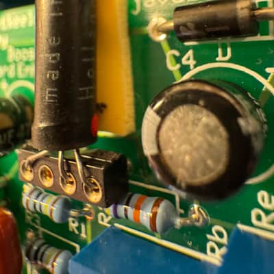Keeley Java Boost NOS Mullard OC44 hand wired imagen 3