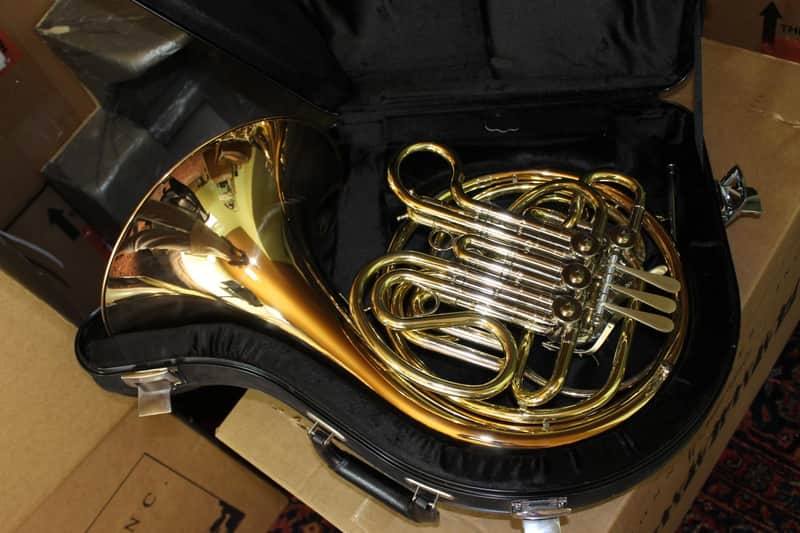 Holton H-181 Farkas Model Professional French Horn ROSE BRASS MINT image 1