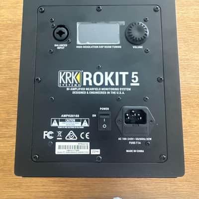 KRK RP-5 Rokit G4 2-Way 5" Active Studio Monitors (Pair) 2019 - 2021 - Black image 3