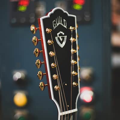 Guild USA F-512E - 12 String - ATB - All solid, Spruce/Indian rosewood, Made in the USA - 2025 image 4