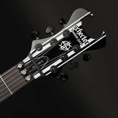 Schecter Synyster Gates Custom S with USA pickups in Gloss Black with Silver Pinstripes #W26030984 image 6