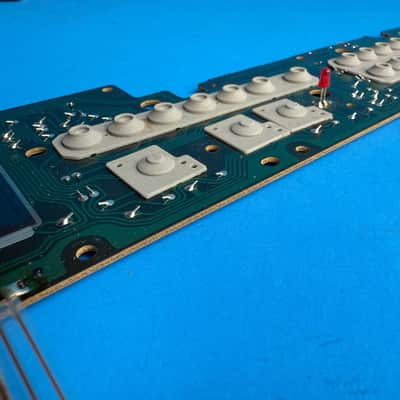 CASIO MT-100 Keyboard Part: Control Panel Contact Board w/Pads [M486-CNIM] image 3