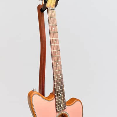Fender Acoustasonic Player Jazzmaster Acoustic-Electric Guitar - Shell Pink image 7