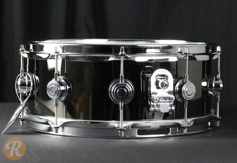 DW Collector's Series Black Nickel Over Brass 5.5x14" Snare Drum image 3