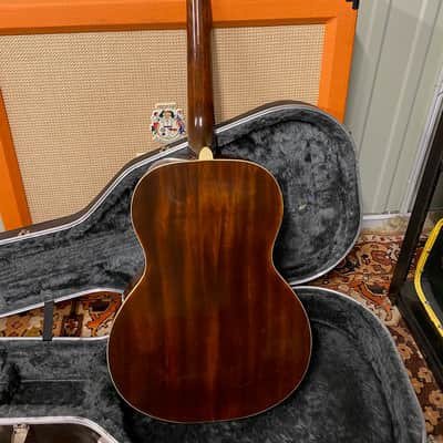 Vintage 1930s *1935* Epiphone Olympic Masterbilt Left Handed Sunburst USA Guitar image 12