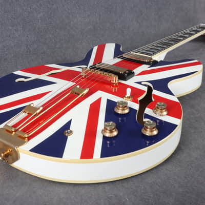 Epiphone E212T Limited Edition Union Jack Sheraton - 2nd Hand image 11