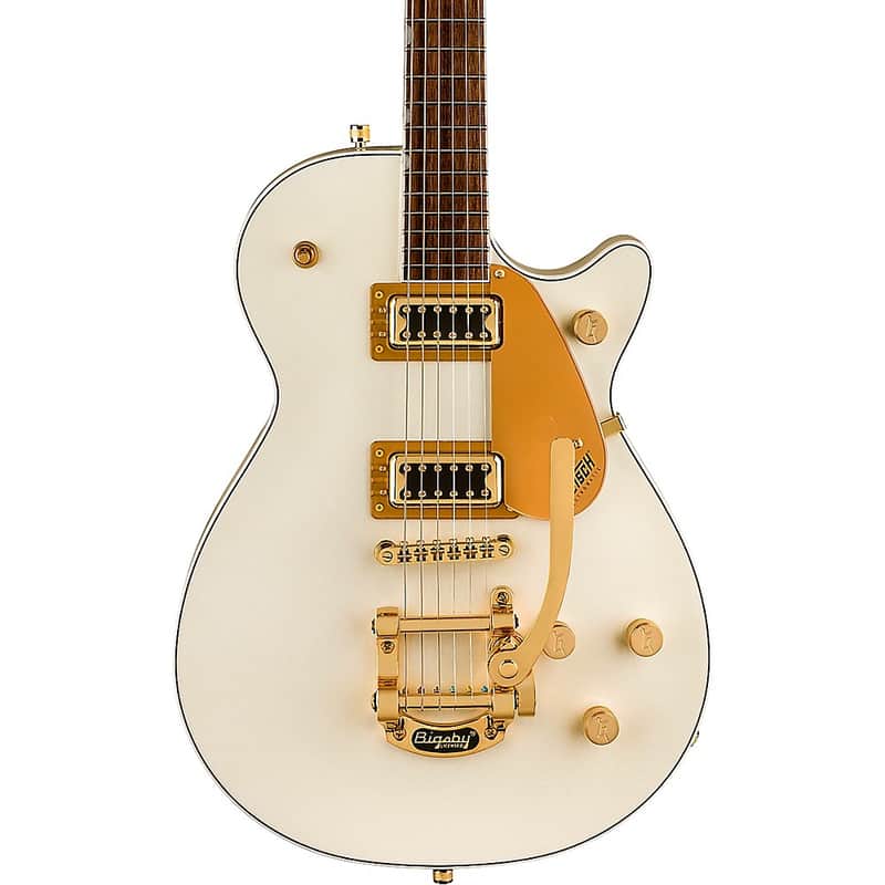 Gretsch Guitars G5237TG Electromatic Jet FT Bigsby LTD Electric Guitar - Regular Champagne White image 1