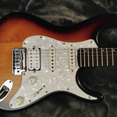 Mitchell TD400 Strat 2point trem 2010s - Sunburst image 14