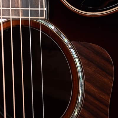 Taylor Next Generation Builder's Edition 814ce Shaded Edgeburst Acoustic Electric Guitar With Case image 6