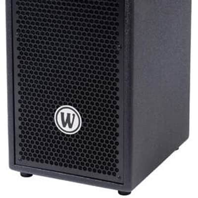 Warwick Gnome CAB 2/8/4 200-Watt 2x8" Compact Bass Speaker Cabinet 2020 - Present - Black image 2