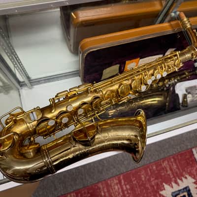 Conn Gold Plated New Wonder II Chu 213xxx Alto Saxophone RARE PORTRAIT ENGRAVING image 18