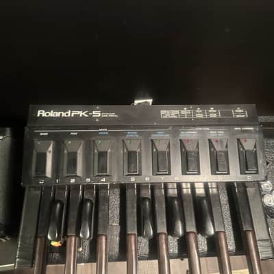 Roland PK-5 Dynamic MIDI Pedal Controller 1990 - 2005 - Black image 2