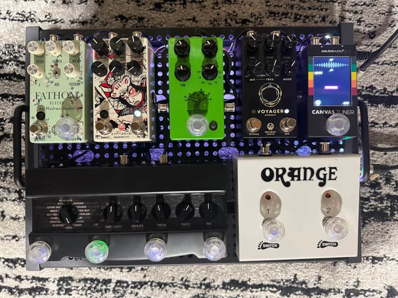 Temple Audio, Walrus Audio, JHS, Line 6 Pedalboard imagen 1