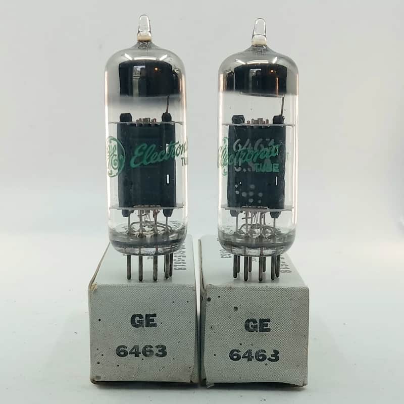 Strong matched pair of nos/nib/ge/6463/grey plates/halo getters. (many pairs available) image 1
