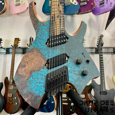 Ormsby Goliath 7 GTR Elite Multiscale Headless 7-String Electric Guitar w/ Bag-Copper Print image 8