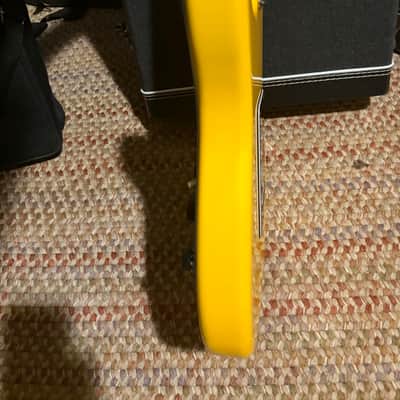 2021 Fender Special Edition Player Stratocaster HSS Ferrari Yellow w/ Ebony FB image 5