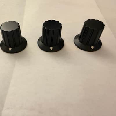 3 Raytheon / Alembic style 407 hat knobs for Alligator image 1