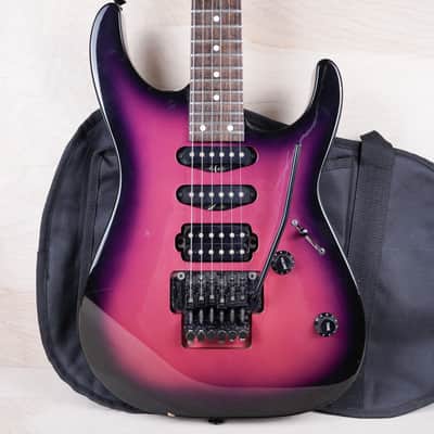 Charvel by Jackson CDS-055 SSH MIJ 1992 Violet Sunburst Made in