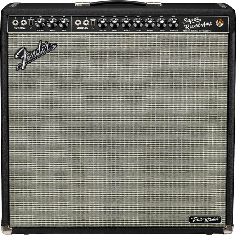 Fender Tone Master Super Reverb 2-Channel 45-Watt 4x10" Digital Guitar Combo 2021 - Present - Black image 1
