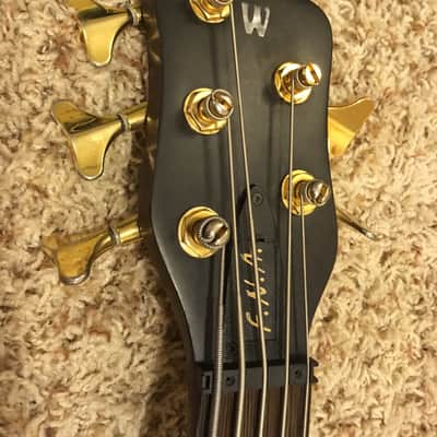 Warwick FNA 5 String Bass 1998 Natural (Wenge Neck / Fingerboard, OHSC) image 8