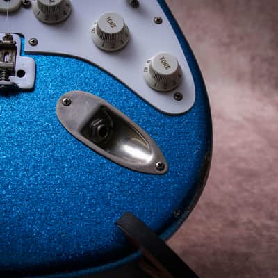 XOTIC USA XSC-1 Medium Relic California Classic "Blue Sparkle + Maple" (2019) image 9
