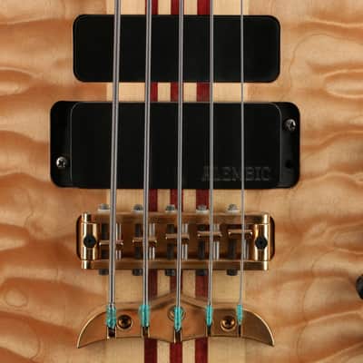 Alembic Series  II Five String Fretless Active Bass image 17