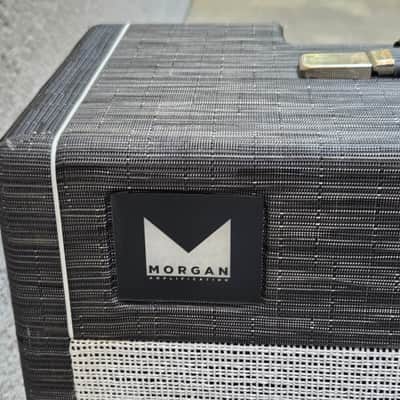 Morgan AC20 Deluxe 20W 1x12 Combo — Celestion Blue — Mercury Magnetics — Joe Morgan Signed — Twilight Finish image 2