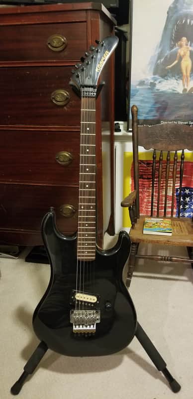 Kramer Baretta with Floyd Rose 1984/85 Black image 1