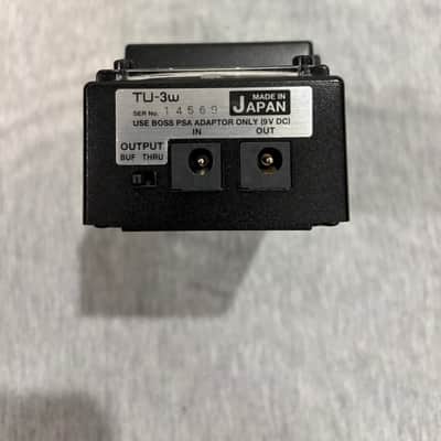 Boss TU-3W Chromatic Tuner Waza Craft 2016 - Present - Black image 3