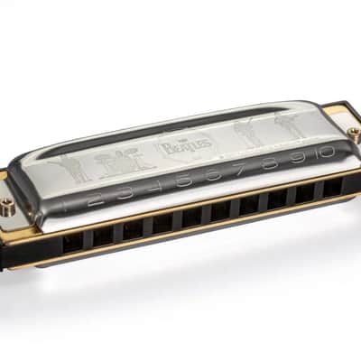 Lee Oskar and Hohner SIGNATURE BUNDLE: Hohner The Beatles Harmonica and Lee Oskar Mick Jagger Signature Harmonica V2. Key of C image 3