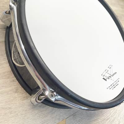 Roland PD-125BK V-Pad 12" Dual Trigger Mesh Drum Pad w/ Pearl Snare Stand image 5
