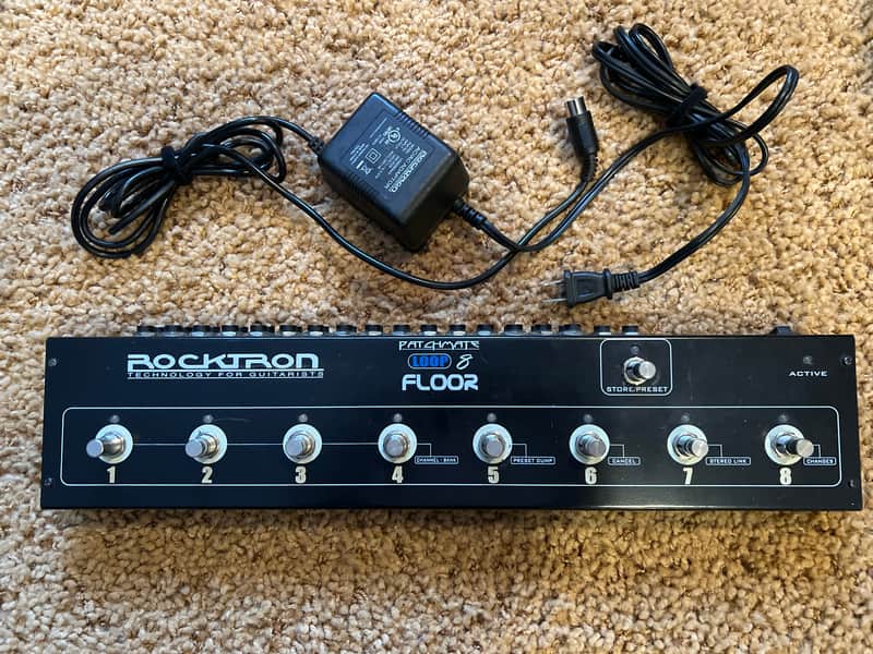 ギター rocktron PatchMate Rocktron PatchMate Loop 8 Floor Audio Switcher Pedal | Reverb