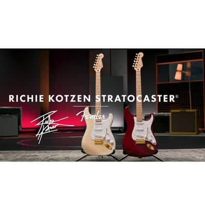 Fender Richie Kotzen Stratocaster - Transparent Red Burst image 7