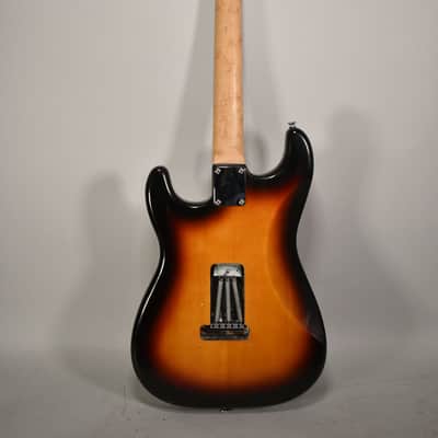 HSS Partscaster Strat Type Sunburst Finish Electric Guitar image 2