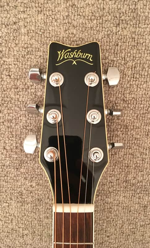 Washburn ea40 snb blk extrame サイン入り Washburn EA40 Late 80's Black | Reverb