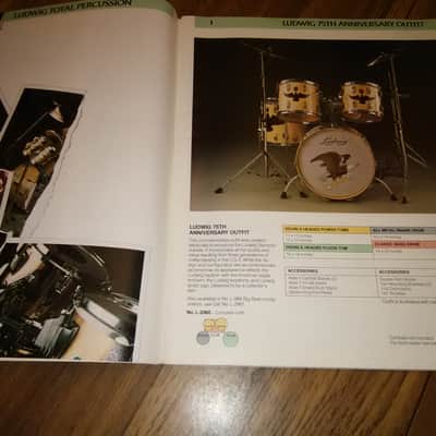 Ludwig Vintage 75th Anniversary Drum Catalog - 1984 - very nice image 10