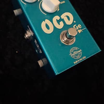 Fulltone Custom Shop OCD-GE Germanium Overdrive 2019 - Tahitian Teal image 2