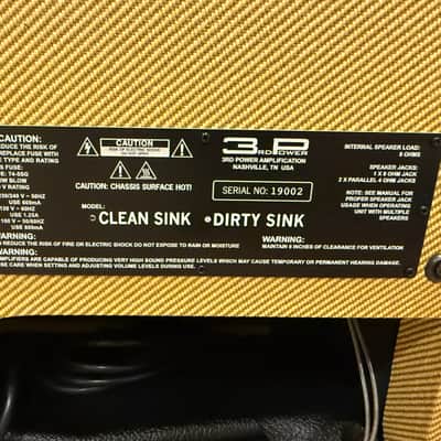 3rd Power Clean Sink Dirty Sink - Custom Tweed image 7