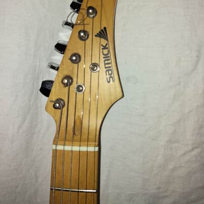 Samick Samickaster 1994 - Red Sparkle + Gig Bag image 9