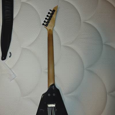 ROSCOE Real Python Skin RR V 1984 Custom Guitar image 8