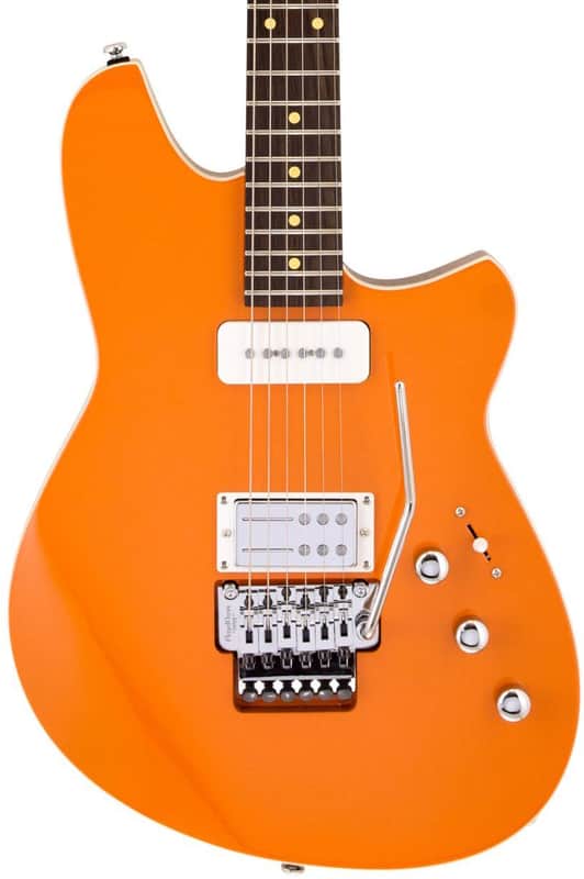 Reverend Kingbolt H90 Floyd Rose Electric Guitar - Baked Orange with Rosewood Fingerboard image 1