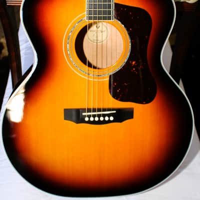 Guild F-55 Maple 2021 Antique Burst ATB USA image 2