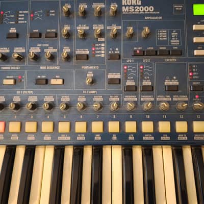 Korg MS2000 2000s - Blue image 4